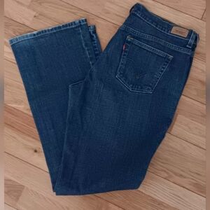 Levi 515 Classic Boot Cut Jeans in Deep Blue